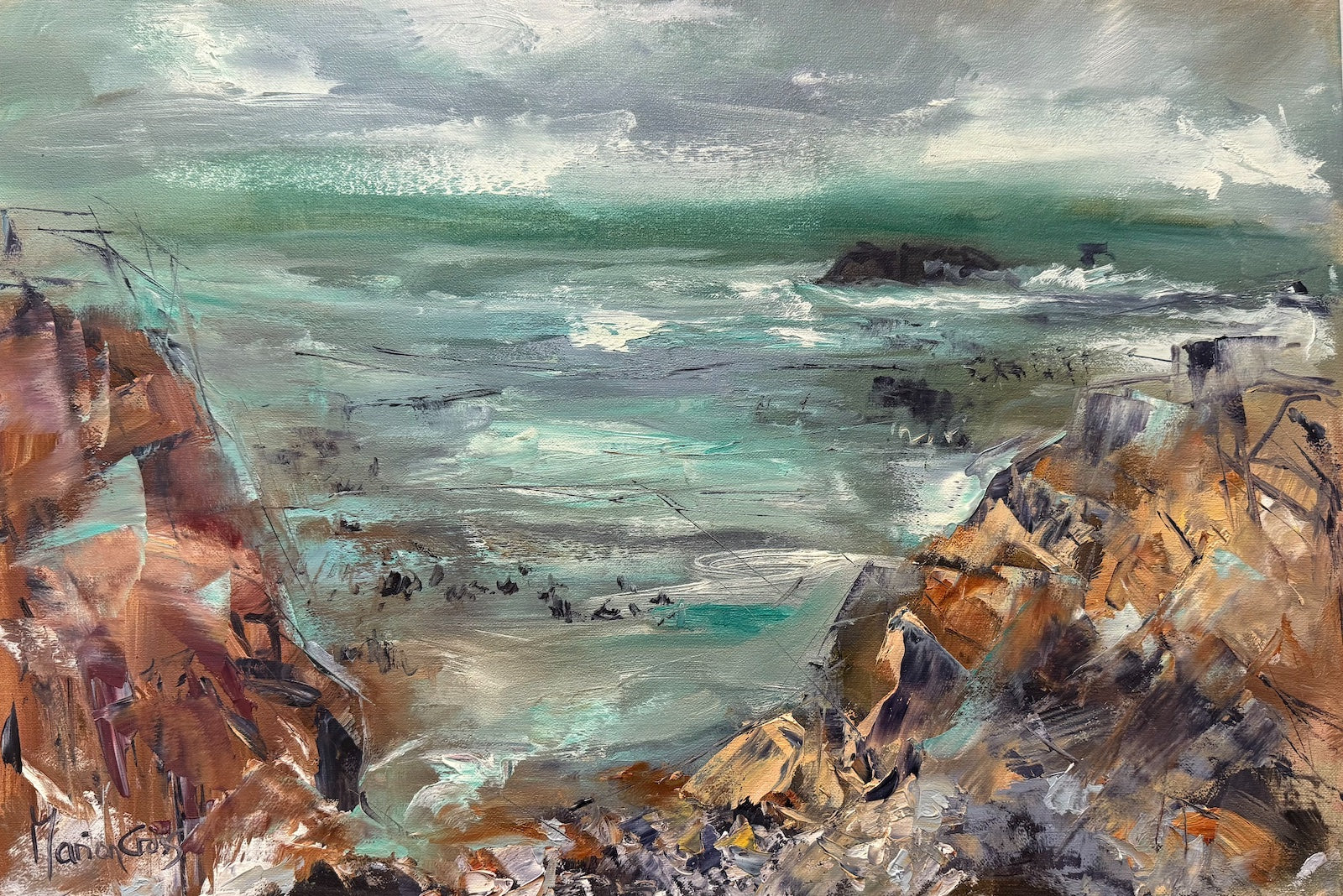 Mosselbank - ORIGINAL PAINTING