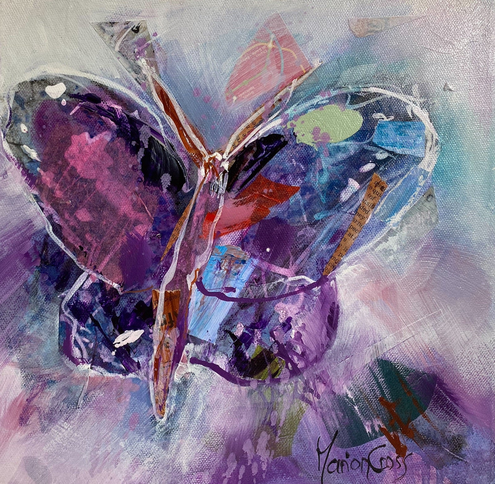 Urban Butterfly 2 - ORIGINAL PAINTING