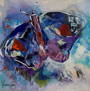 Urban Butterfly 4 - ORIGINAL PAINTING