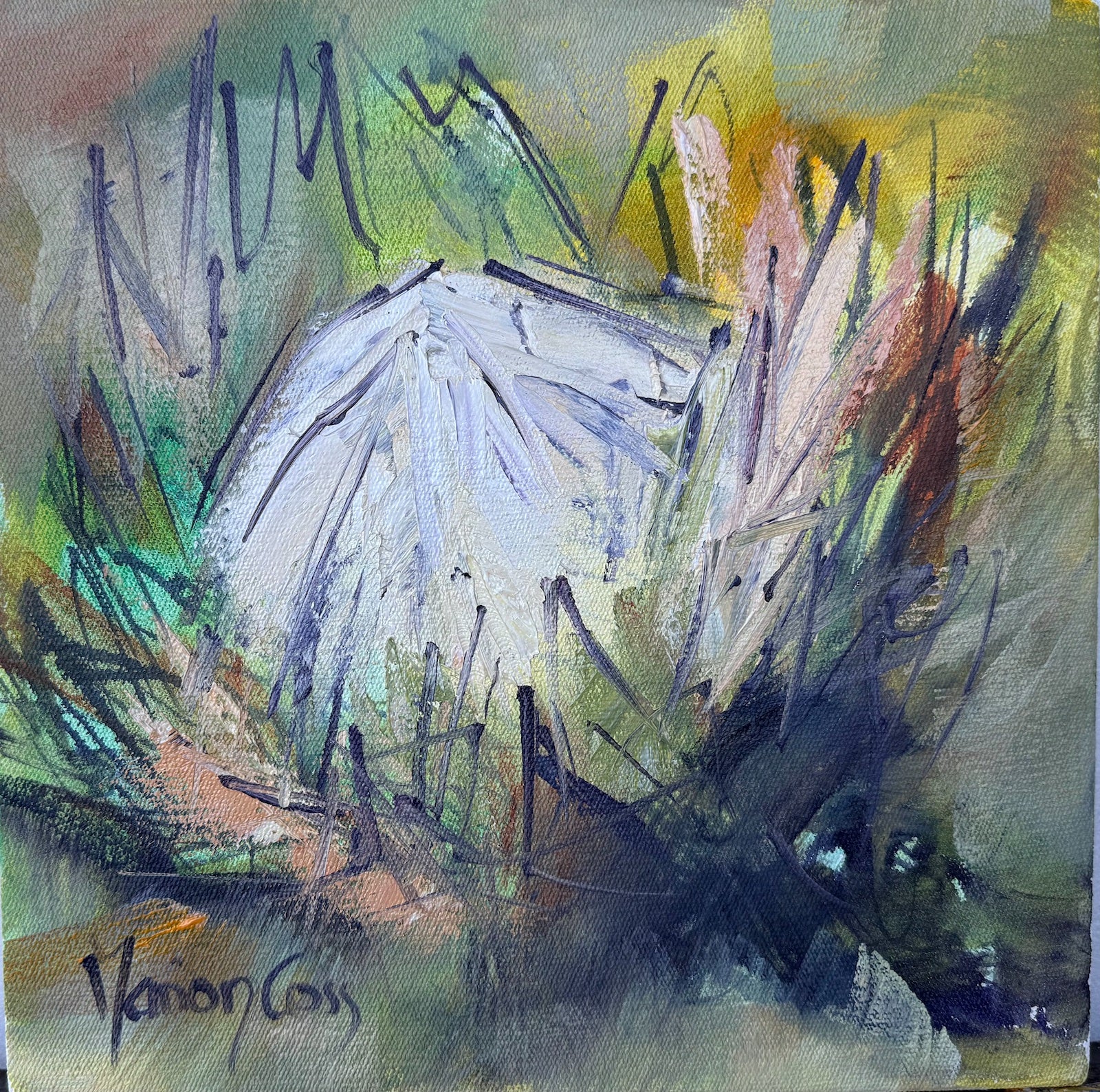 Urban Protea 177 - ORIGINAL PAINTING