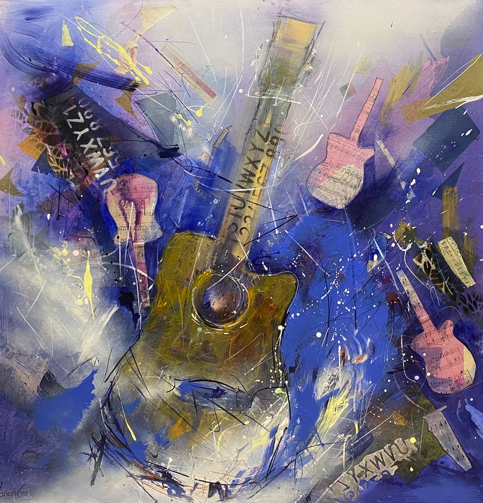 The Blues1 - ORIGINAL PAINTING