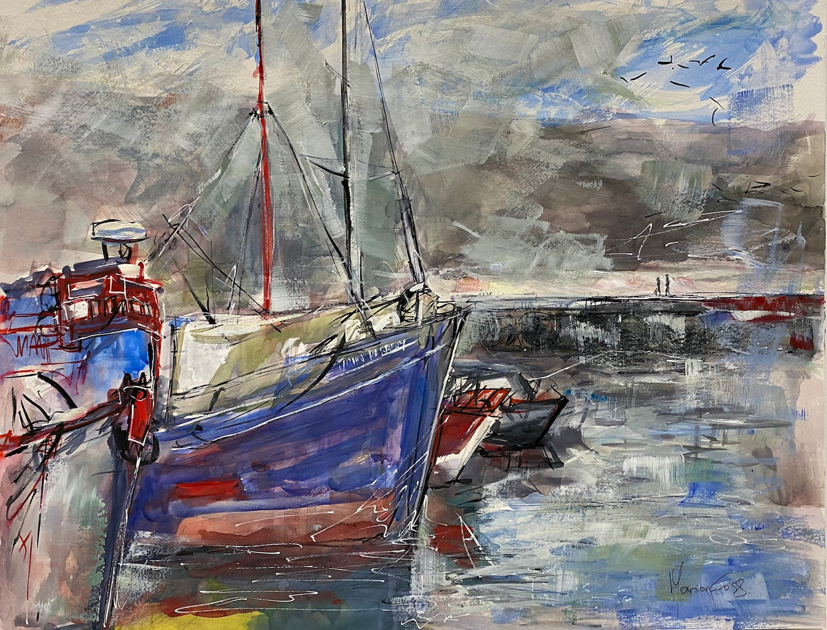 Waiting - ORIGINAL PAINTING – Marion's Gallery